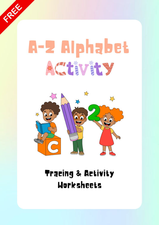 A-Z Alphabet Tracing & Activity Worksheets (Free Download)