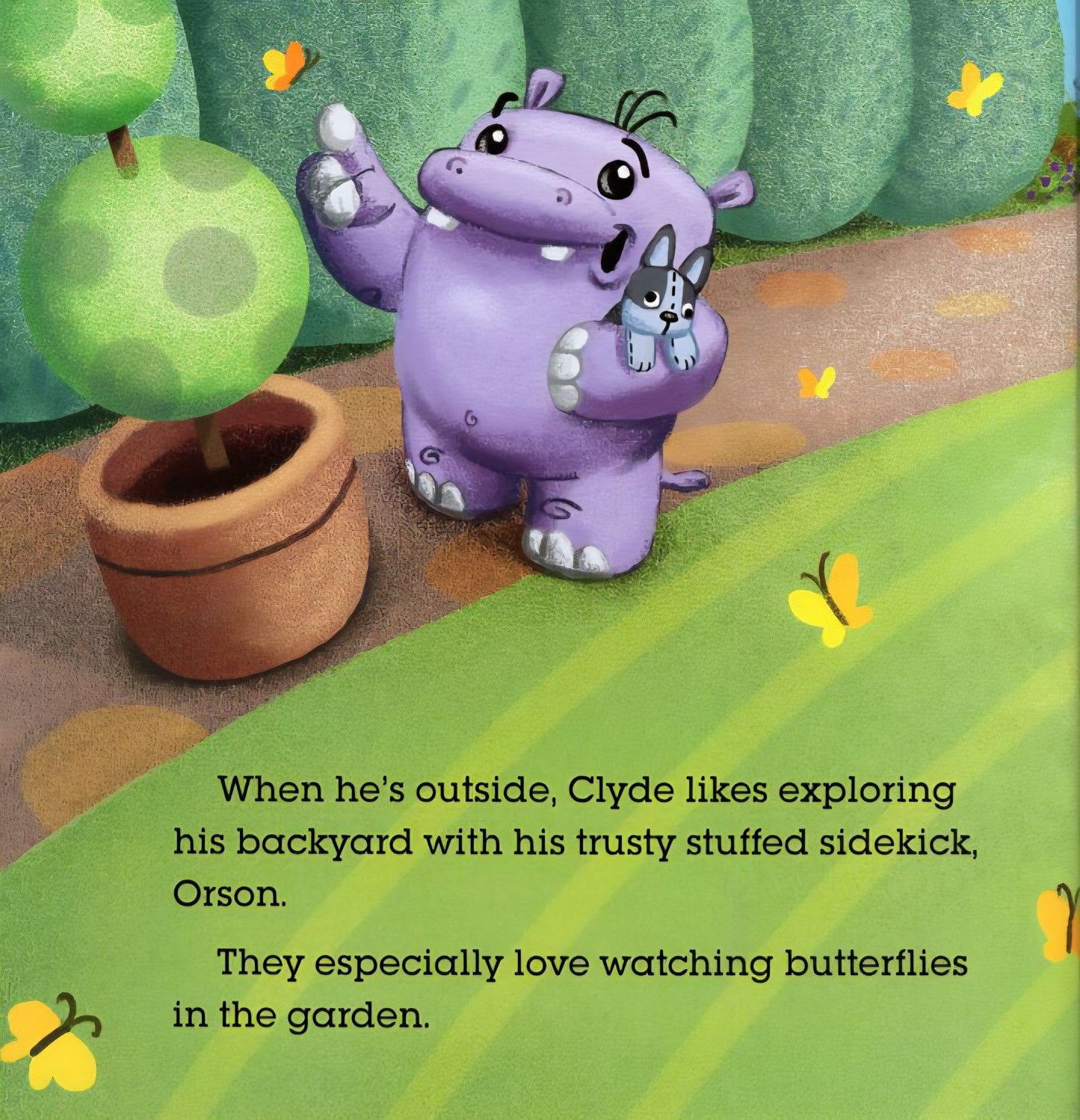 Clyde the Hippo: Clyde Goes to School