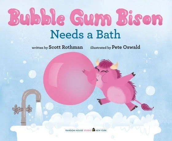 Bubble Gum Bison Needs a Bath