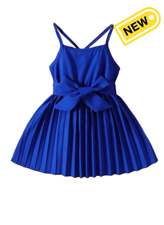 Royal Twirl Pleated Dress One Piece